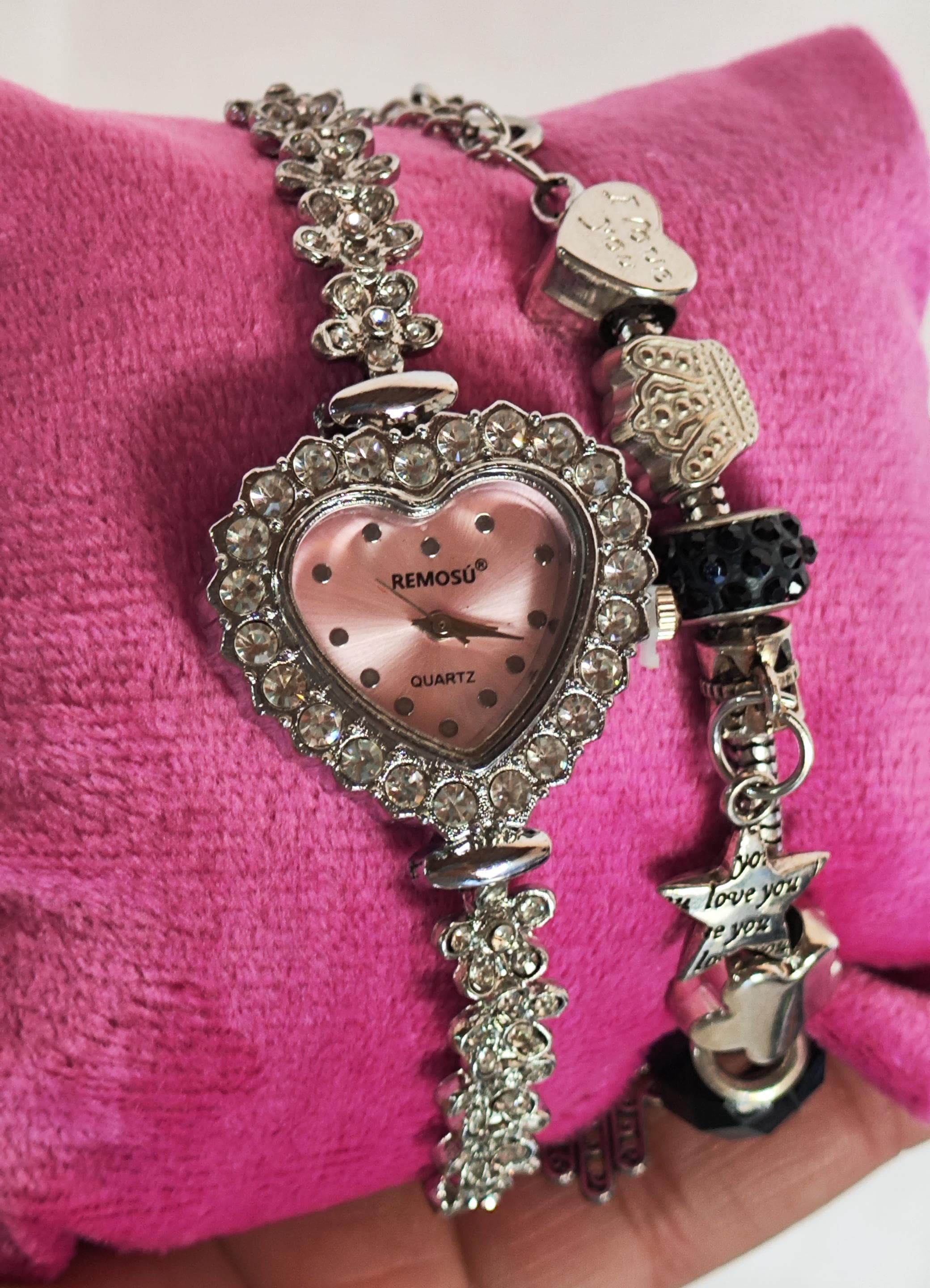 Relógios feminino e masculino 